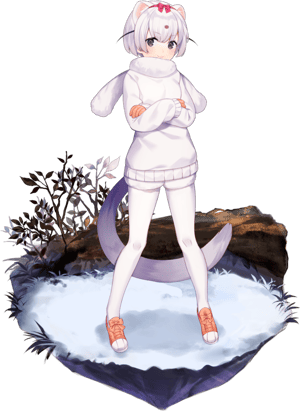 This is the Avatar Image for the Least Weasel (Kemono Friends Kingdom) AI Voice and Text to Speech Generator
